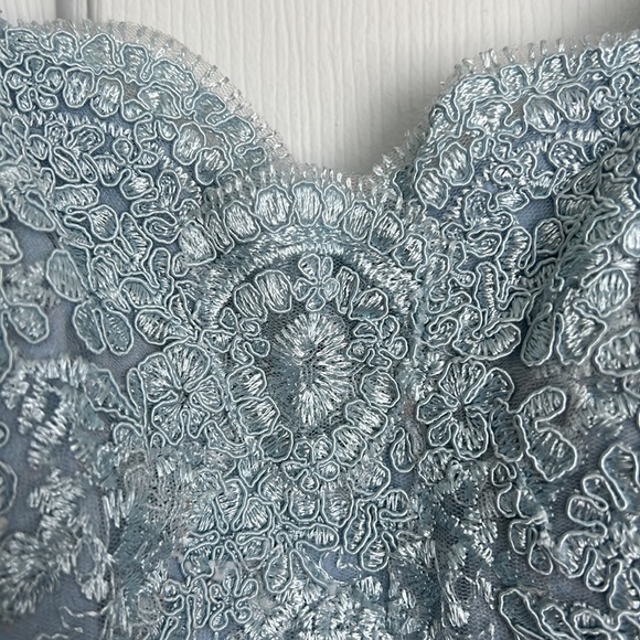 Prom dress or bridesmaid dress- Paris blue - Picture 3 of 12